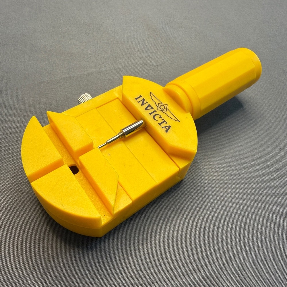 Invicta Watch Sizing Tool Yellow Link Remover Repair Kit with 2 Extra Pins NEW
